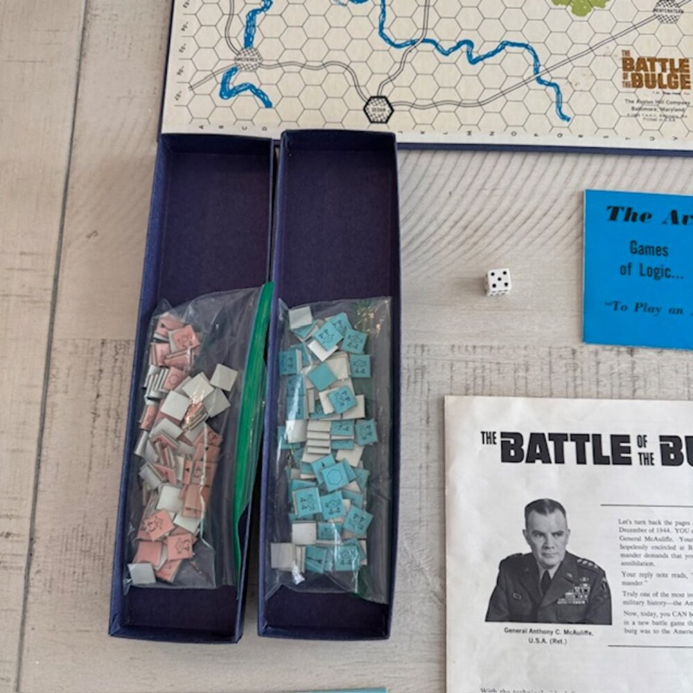 1965 Avalon Hill – The Battle of the Bulge Complete • Very Good Condition - Picture 4 of 10
